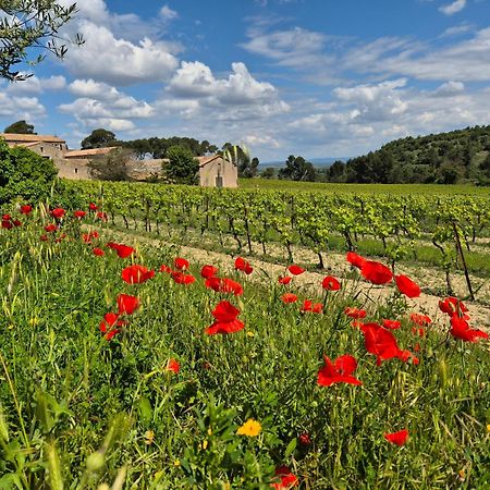 La Pinede, Logement Privatif Au Chateau Aumes Buitenkant foto