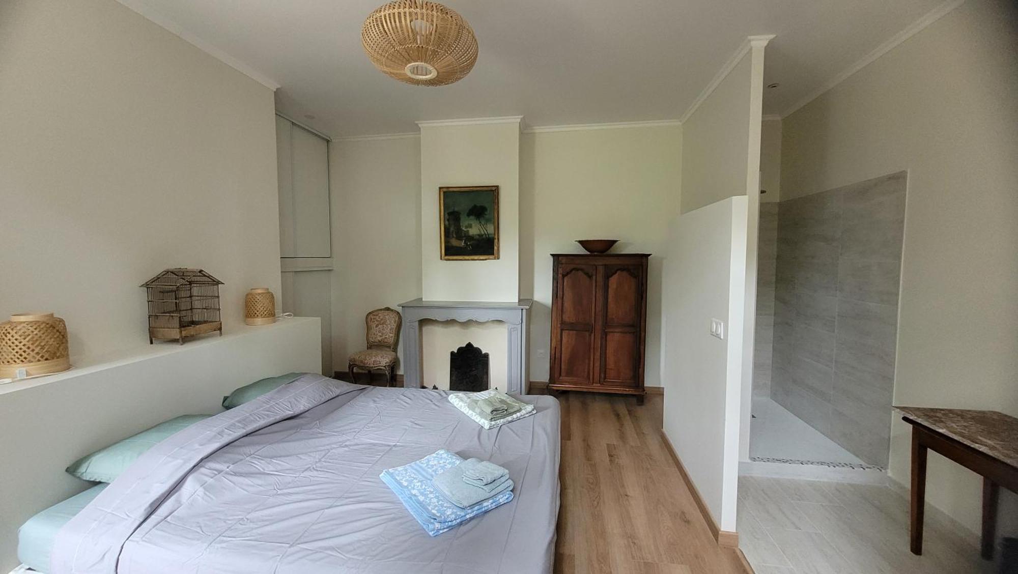 La Pinede, Logement Privatif Au Chateau Aumes Buitenkant foto